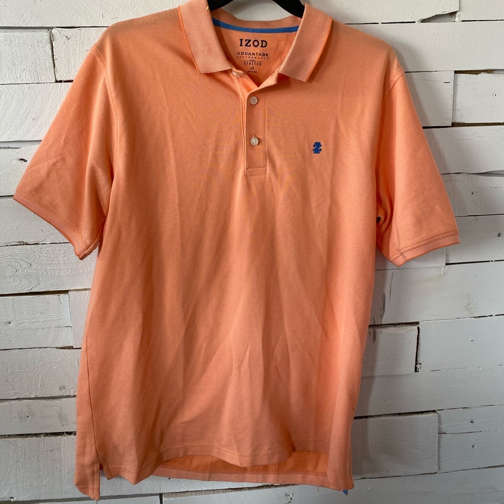 IZOD advantage performance polo shirt. Size LT